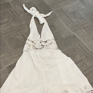 Free people white romper